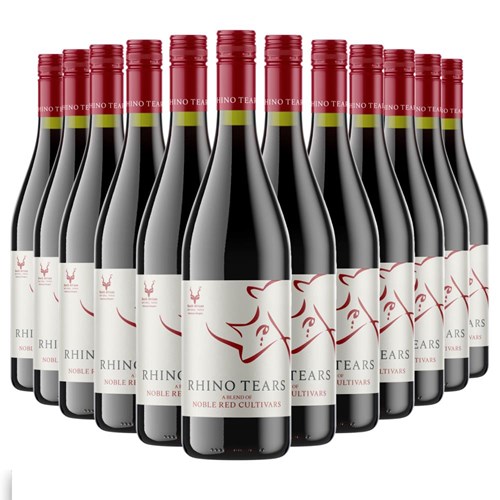 Case of 12 Rhino Tears Noble Red Cultivars 75cl Red Wine
